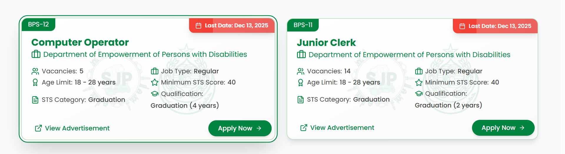 SJP New Jobs 2025 Today November 29