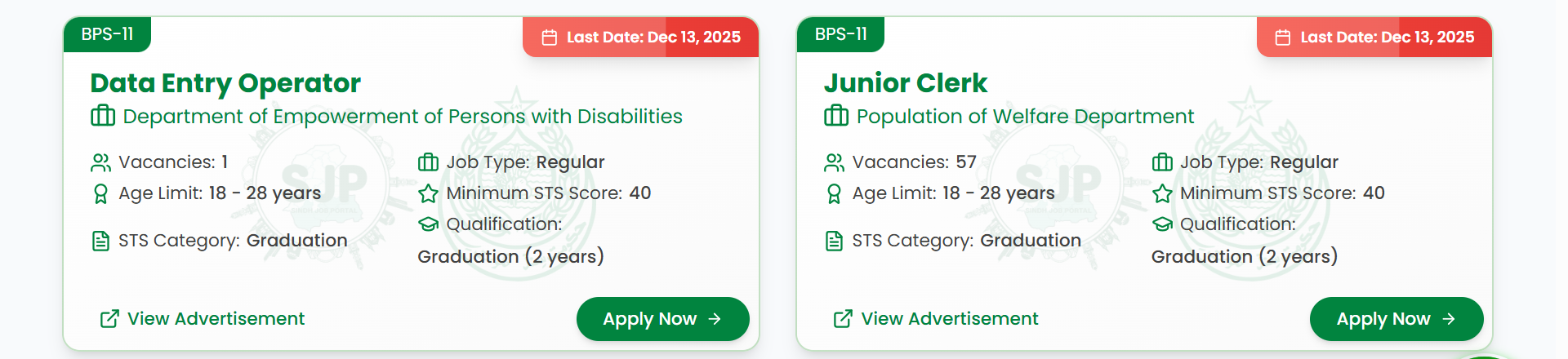 SJP New Jobs Today 29 November
